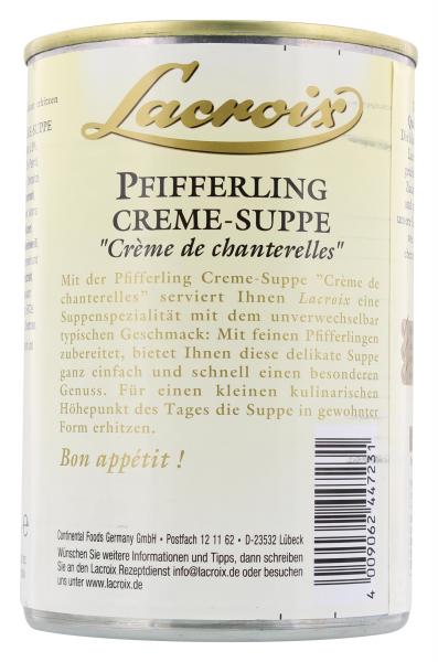 Lacroix Pfifferling Creme-Suppe Crème de chanterelles