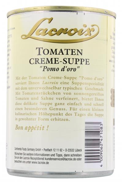 Lacroix Tomaten Creme-Suppe Pomo d'oro
