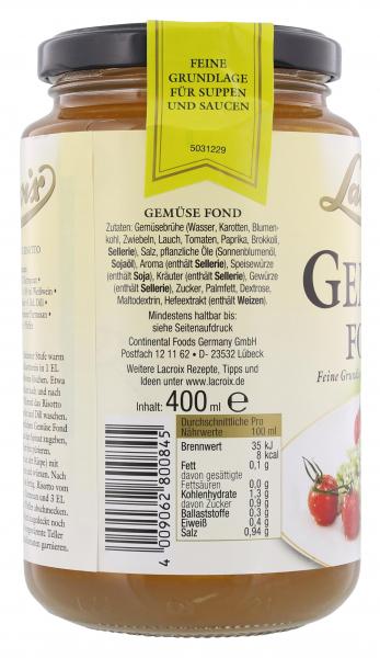 Lacroix Gemüse Fond