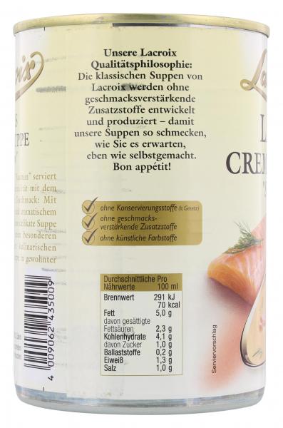 Lacroix Lachs Creme-Suppe 