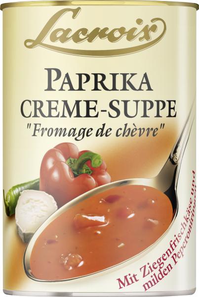Lacroix Paprika Creme-Suppe Fromage de chèvre
