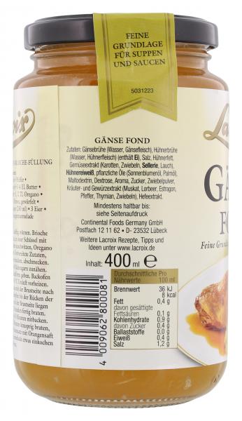 Lacroix Gänse Fond