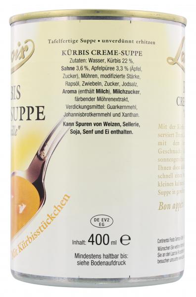 Lacroix Kürbis-Creme-Suppe Citrouille