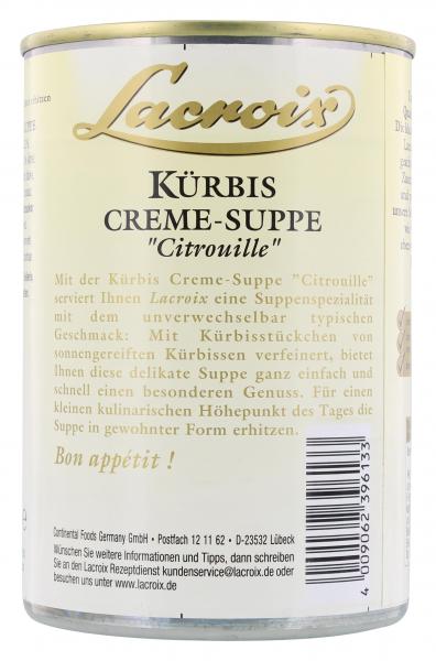 Lacroix Kürbis-Creme-Suppe Citrouille