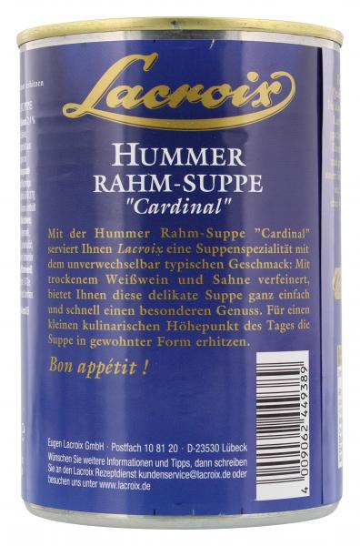 Lacroix Hummer Rahm-Suppe 