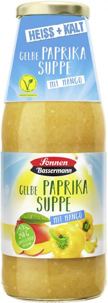 Sonnen Bassermann Gelbe Paprika Suppe mit Mango