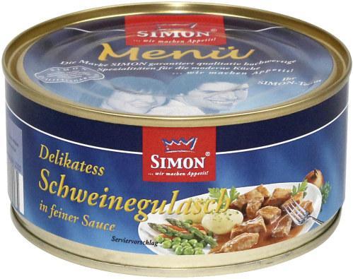 Simon Delikatess Schweinegulasch in feiner Sauce