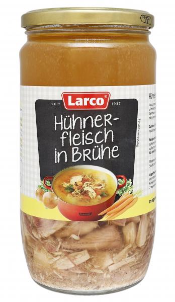 Larco Hühnerbrühe mit Fleisch