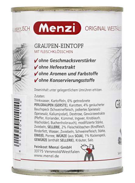 Menzi Graupen-Eintopf