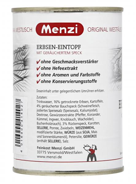 Menzi Erbsen-Eintopf