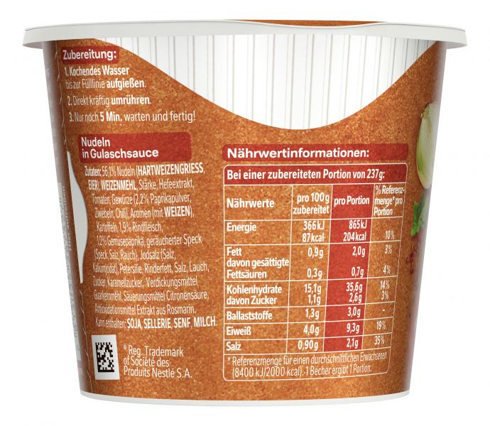 Maggi 5 Minuten Terrine Gulaschtopf Ungarischer Art