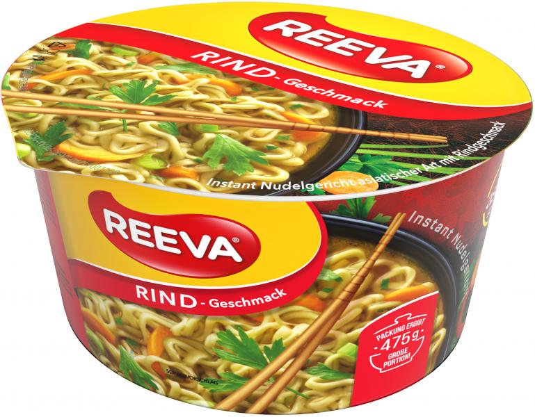 Reeva Instant Nudeln Rind