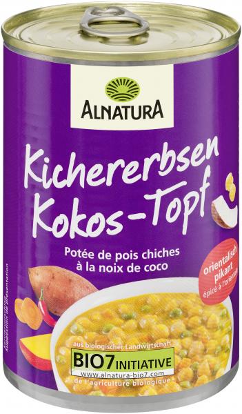 Alnatura Kichererbsen-Kokos-Topf