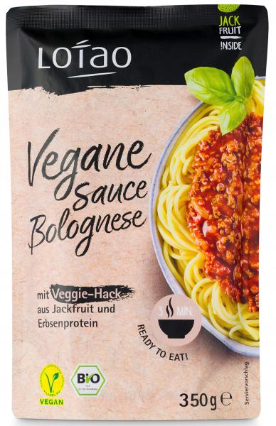 Lotao Bio vegane Bolognese mit Veggie Hack