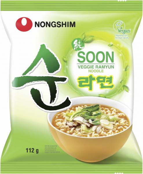 Nong Shim Instantnudeln Soon Veggie Ramyun