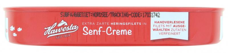 Hawesta Heringsfilets in Senf-Creme