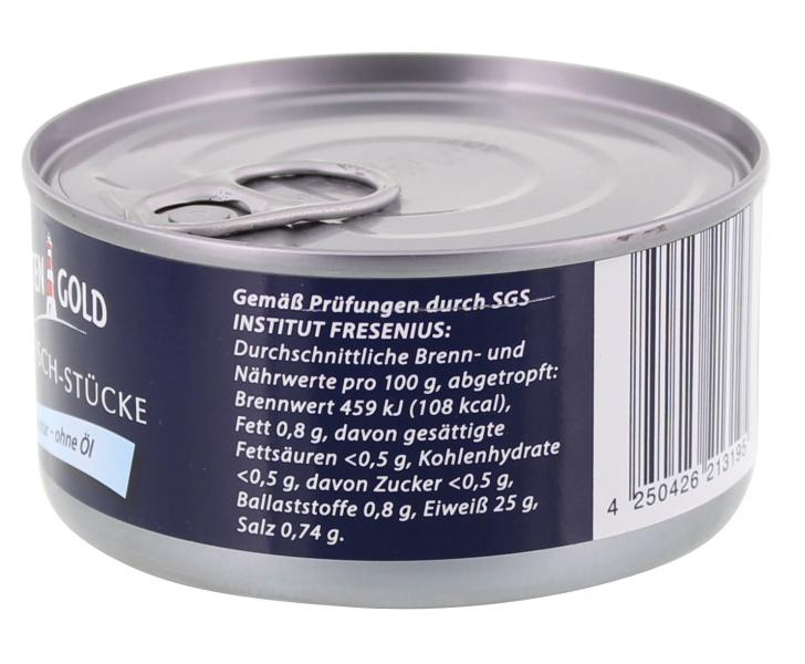Küstengold Thunfisch-Stücke natur