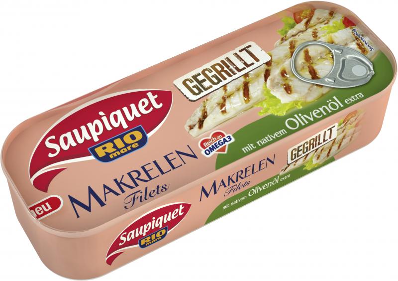 Saupiquet Rio Mare Markrelen Filets gegrillt