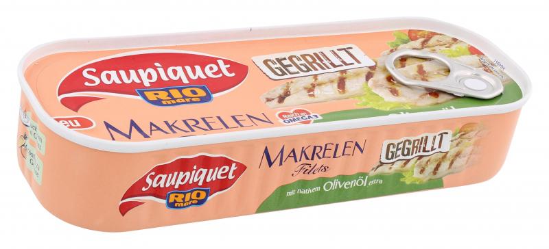 Saupiquet Rio Mare Markrelen Filets gegrillt