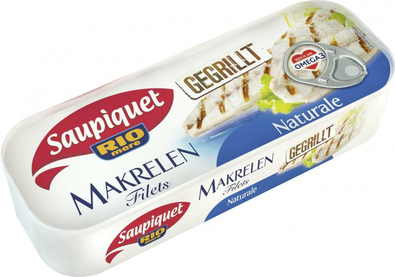Saupiquet Makrelen-Filets Naturale