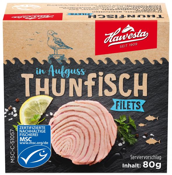 Hawesta Thunfisch Filets in Aufguss