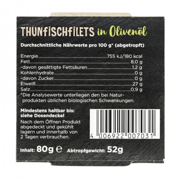 Hawesta Thunfisch Filets in Olivenöl