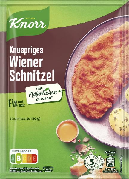 Knorr Fix Knuspriges Wiener-Schnitzel