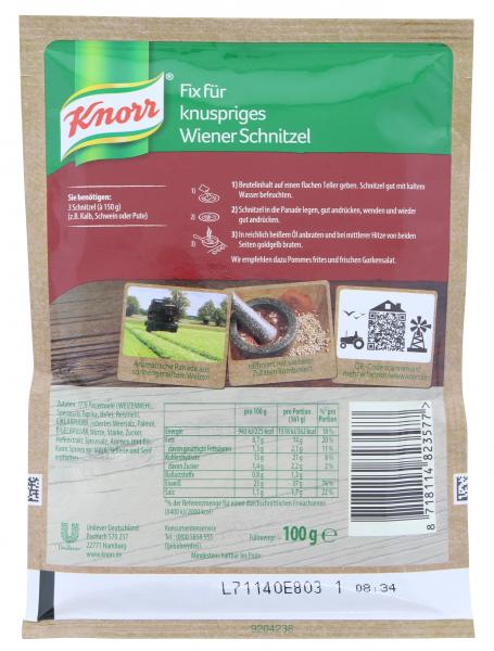 Knorr Fix Knuspriges Wiener-Schnitzel
