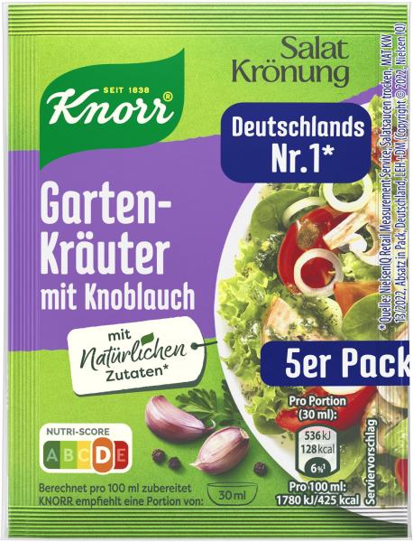 Knorr Salatkrönung Garten-Kräuter mit Knoblauch