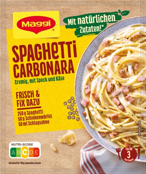 Maggi Fix für Spaghetti alla Carbonara