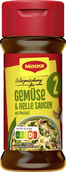 Maggi Würzmischung Nr. 2 für Gemüse & helle Saucen Streuer