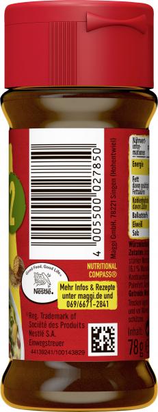 Maggi Würzmischung Nr. 2 für Gemüse & helle Saucen Streuer