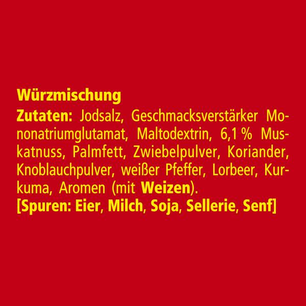 Maggi Würzmischung 2 Gemüse & helle Saucen Streuer