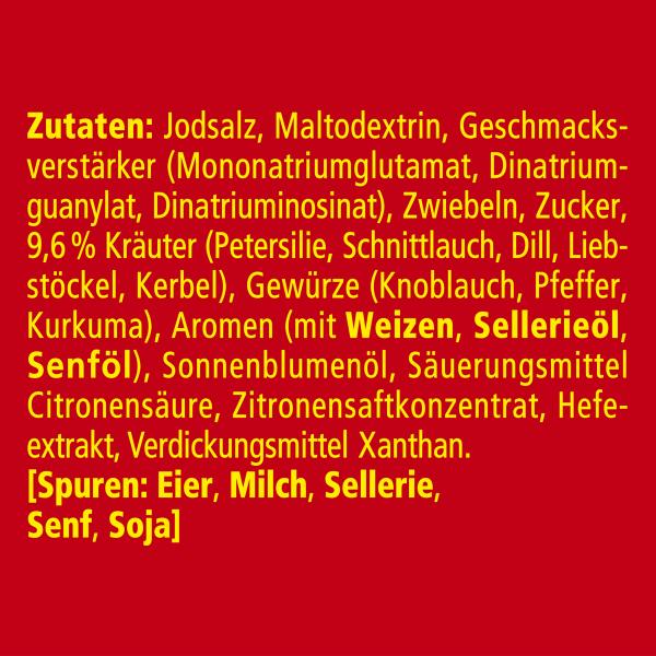 Maggi Würzmischung knackige Salate Streuer