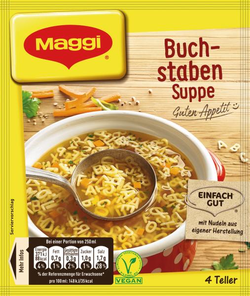 Maggi Guten Appetit Buchstaben Suppe