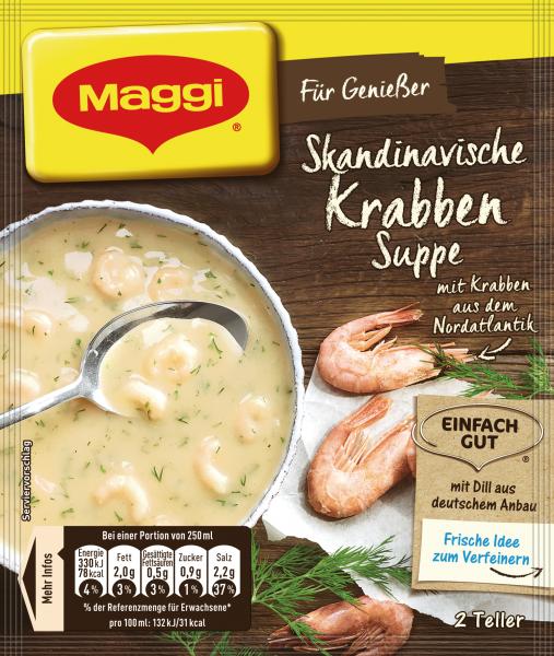 Maggi Für Genießer, Skandinavische Krabben-Suppe 