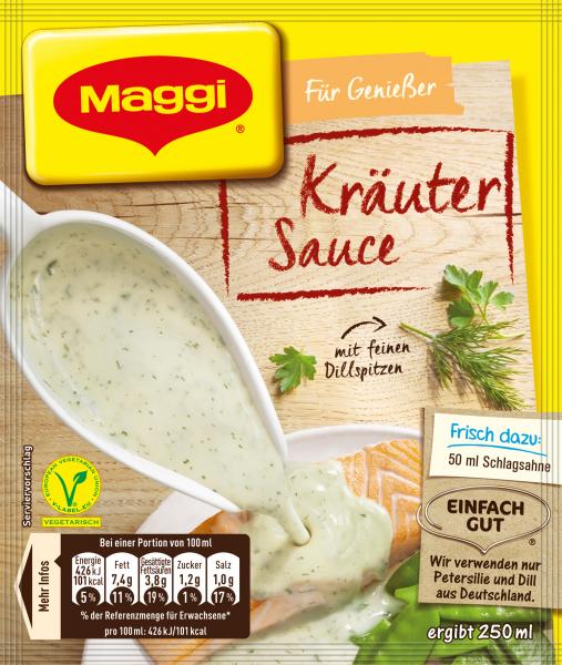 Maggi Für Genießer Kräuter-Sauce mit feinem Dill