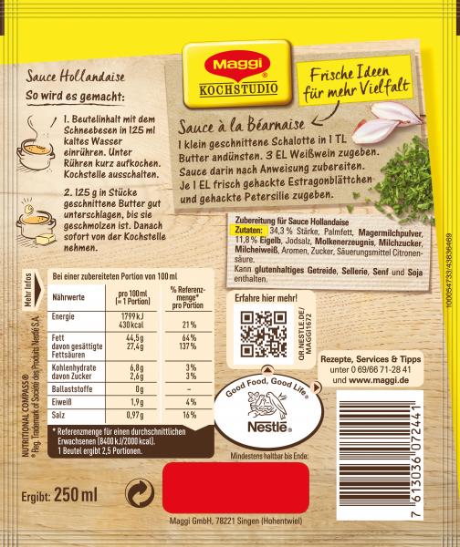 Maggi Für Genießer Sauce Hollandaise