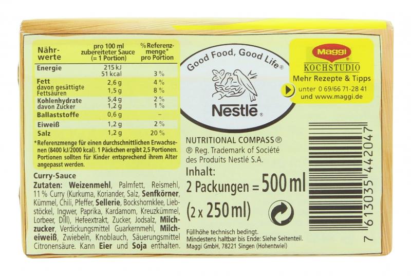 Maggi Currysauce