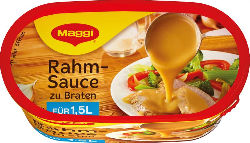 Maggi Rahm-Sauce zu Braten