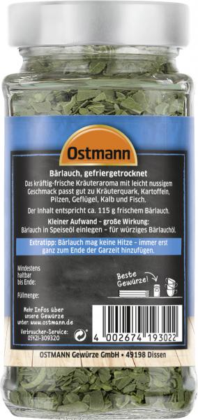 Ostmann Bärlauch gefriergetrocknet