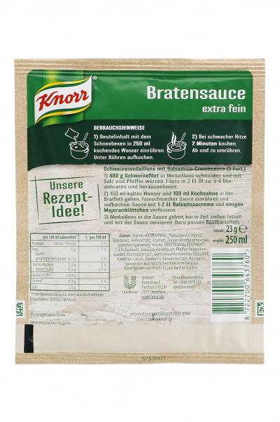 Knorr Feinschmecker Bratensauce extra fein