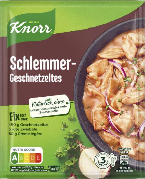 Knorr Fix Schlemmer-Geschnetzeltes