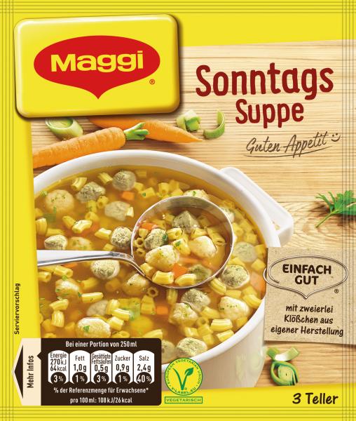Maggi Guten Appetit, Sonntagssuppe