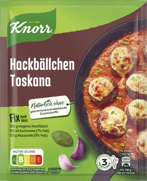 Knorr Fix Hackbällchen Toscana