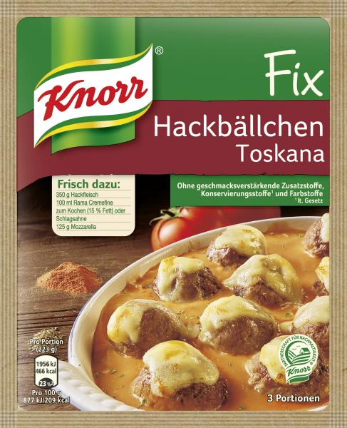 Knorr hackbällchen toscana - Der absolute Vergleichssieger 