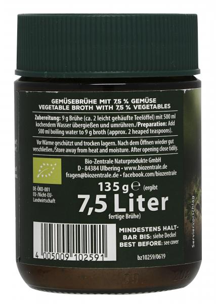Biozentrale Gemüsebrühe Klar