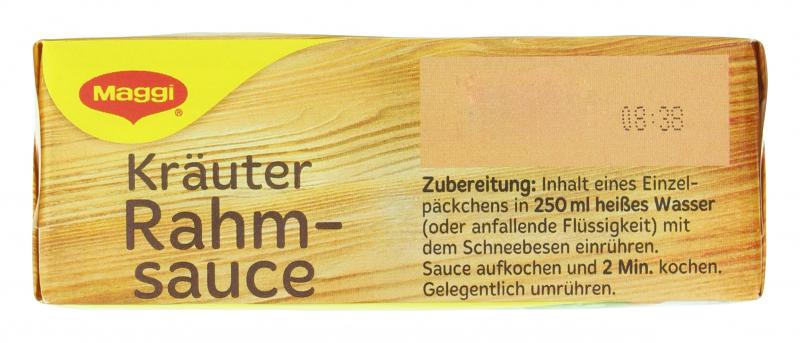 Maggi Kräuter-Rahm Sauce