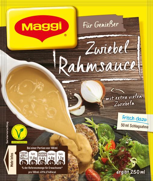 Maggi Für Genießer Zwiebel Rahmsauce