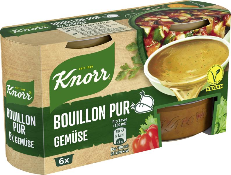 Knorr Bouillon Pur Gemüse